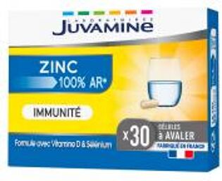 Zinc 100% AR Immunité 30 Gélules - Boîte 30 gélules