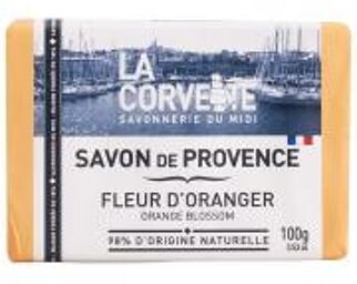 Savon de Provence Extra Doux à la Fleur d'Oranger 100g - Pain 100 g
