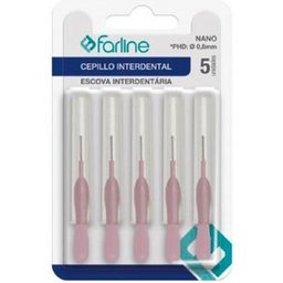 Brosse Interdentaire 0.8mm 5uds