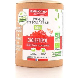 Ecoresponsable Levure De Riz Rouge Et Ail Cholestérol Bio 200 Gélules