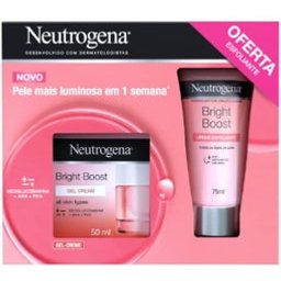 Neutrogena Bright Boost Pack Gel-Crema 50ml + Crema Exfoliante 75ml