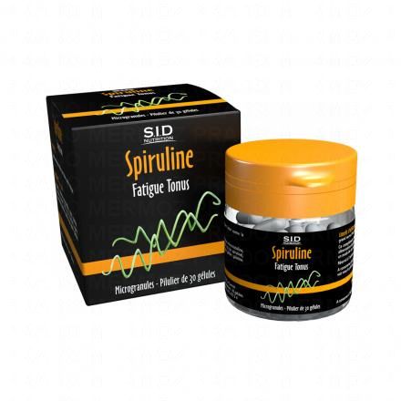 SID NUTRITION Phytoclassics Spiruline boîte de 30 gélules