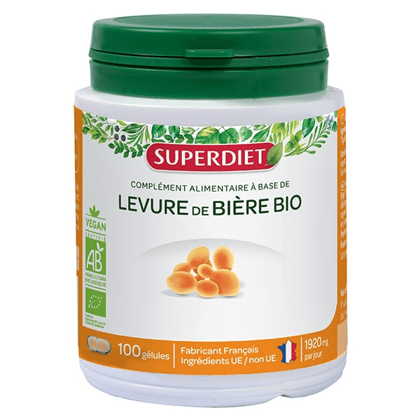 Levure de Bière Bio 100 gélules