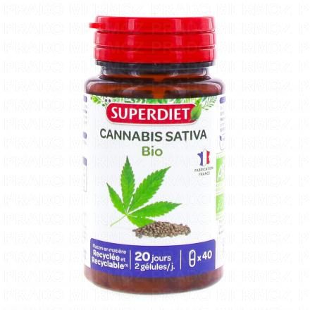 Cannabis Sativa Bio 40 gélules