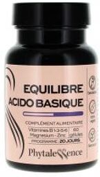 Équilibre Acido Basique - Complément Alimentaire - 60 Gélules - Pot 60 gélules