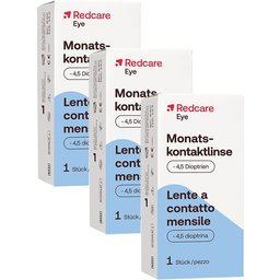 Redcare Eye Lentille de contact mensuelle -4.5 dioptries