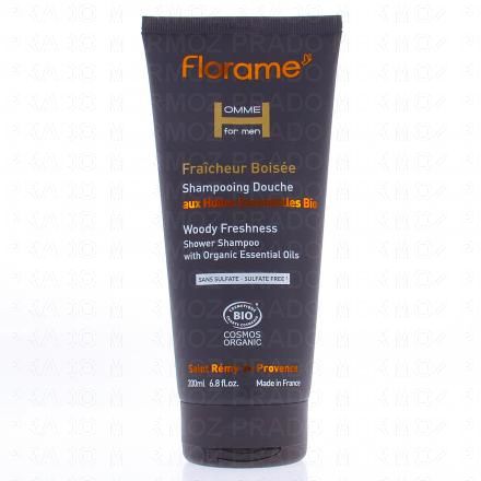Homme - Shampooing douche Fraîcheur boisée bio 200ml