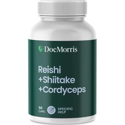 Reishi + Shiitake + Cordyceps 90 Gélules (Expire dans moins de 6 mois)