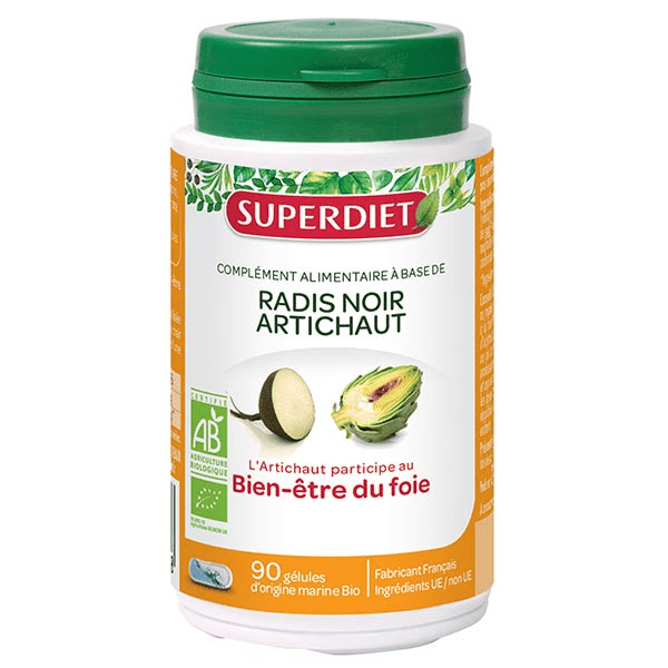 Radis Noir Artichaut Bio 90 gélules