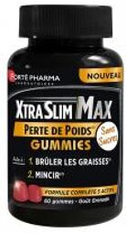 Forté Pharma XtraSlim Max Perte de Poids 60 Gummies - Pot 60 gommes