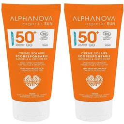 Crème Solaire Certifiée BIO Très Haute Protection SPF 50+