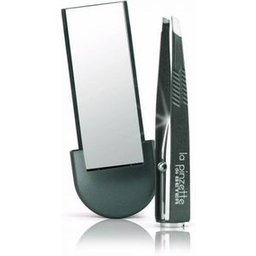 Pince à Épiler avec Lumière et Miroir Grey 1ut
