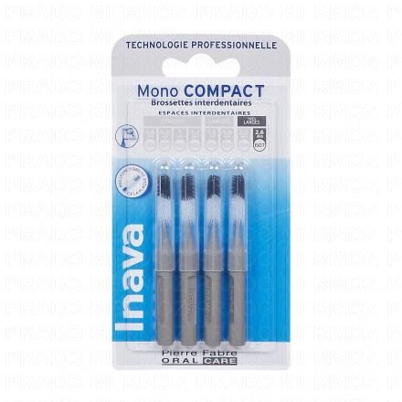 Mono compact - Brossettes interdentaires ISO7 très larges 2.6mm pack de 4