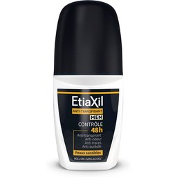 - Déodorant Anti-transpirant - Homme - Transpiration Modérée - Aisselles - Contrôle 48h - Roll-on - 50 ml