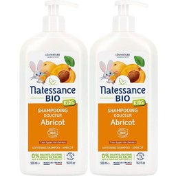 Natessance Shampooing Enfant à l’Huile d’Abricot Sans Sulfates