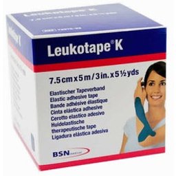 Bde Leukotape K Bleu 7,5Cmx5M