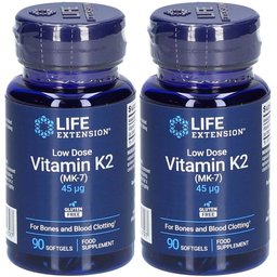 Life Extension® Low Dose Vitamine K2 45µg