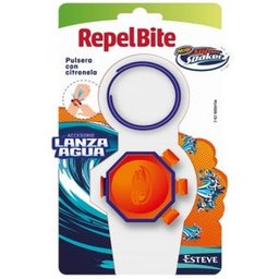 Bracelet anti-morsure avec lance à eau à la citronnelle 1Ud