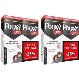 - Extra Fort - Lotion - Traitement anti-poux et lentes - Agit en 1 seule application de 15 minutes (1) - Traitement du cuir chevelu - Lot de 2x200 ml -25% sur le second flacon