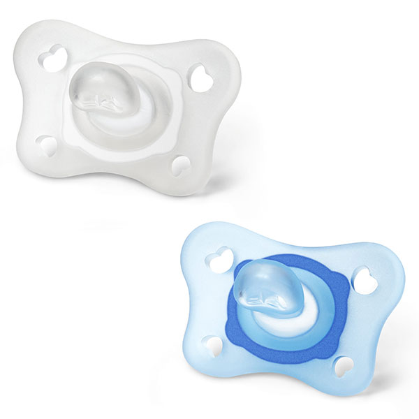 Physio Forma Mini Soft Sucette Physiologique +0m Bleu Lot de 2