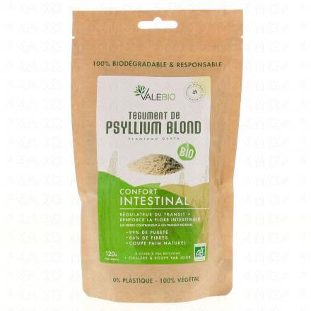 Tégument de Psyllium blond sachet de 120g