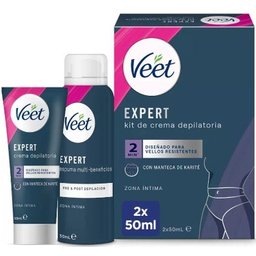 Expert Kit Crema Depilatoria Zona Íntima