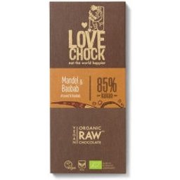 Chocolat vegan aux amandes et au baobab 70 g