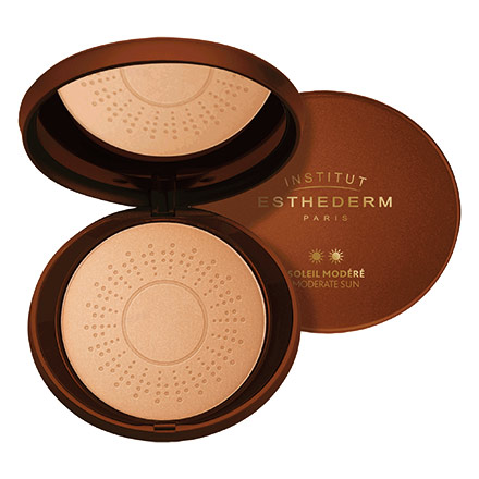 Reflets de soleil - Poudre ensoleillante soleil modéré protectrice boîtier 15g