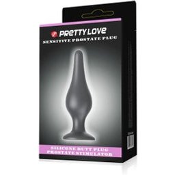 Bottom Plug Ergonomique Silicone 14cm 1pc