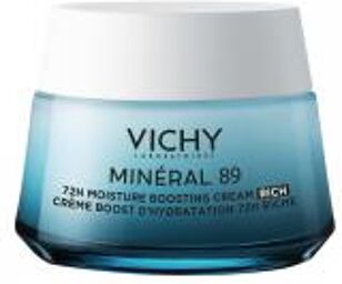 Minéral 89 Crème Boost d'Hydratation 72H Riche 50 ml - Pot 50 ml
