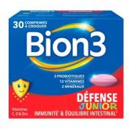 Défense Junior 30 Comprimés - Boîte 30 comprimés