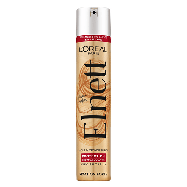 Elnett Satin Cheveux Colorés Fixation Forte Laque 300ml