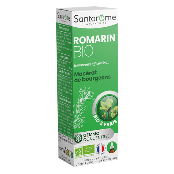 Santarome Complément alimentaire Romarin Bio Digestion Flacon 30ml