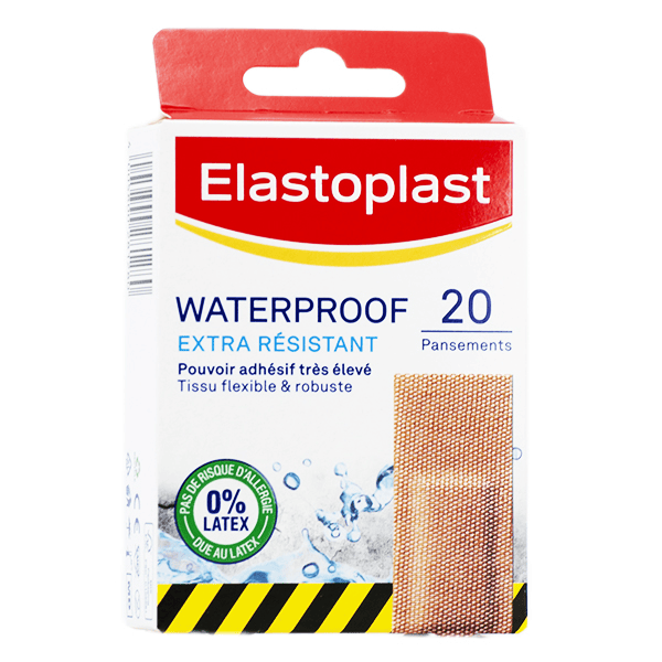 Waterproof Pansement Extra Résistant 20 unités