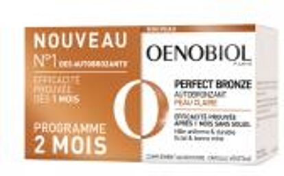 Perfect Bronze Autobronzant Peau Claire Lot de 2 x 30 Capsules - Lot 2 x 30 capsules