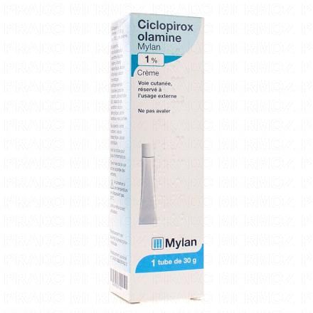 CICLOPIROX OLAMINE 1% Crème tube 30gr