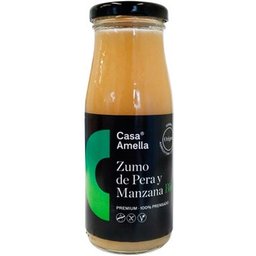 Jus de pomme et de poire biologique sans gluten 250ml
