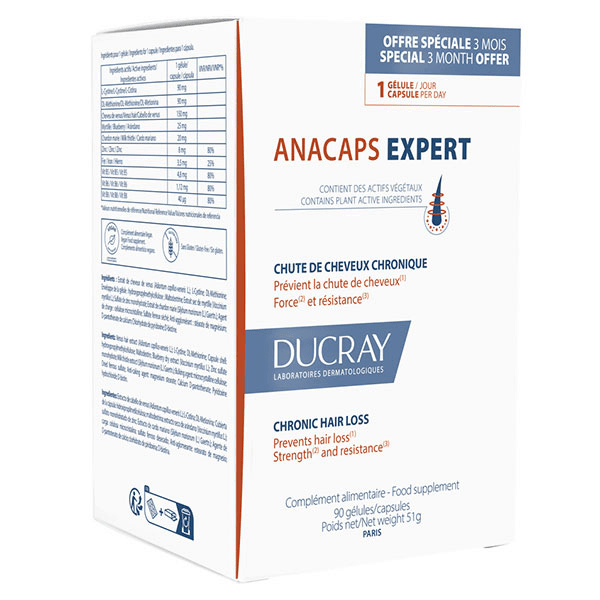 Anacaps Expert Chute de Cheveux Chronique 90 gélules