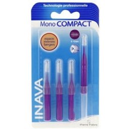 Brossettes Mono Compact Violette 64mm B/4
