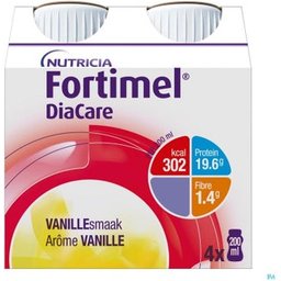 Diacare Vanille 4x200ml