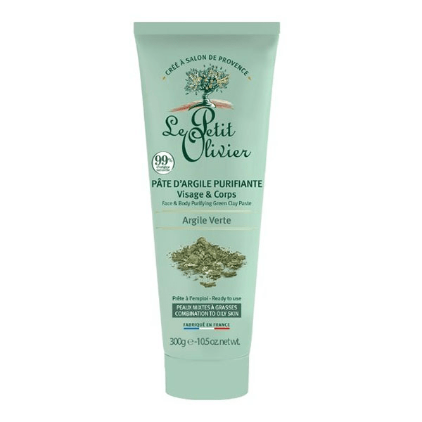 Pâte d'Argile Purifiante Visage et Corps 300g