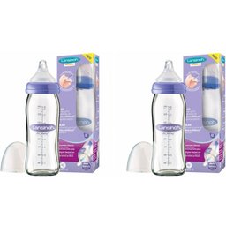Lansinoh® Bibéron en verre NaturalWave® tétine 240 ml