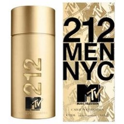 212 Nyc Men Eau de Toilette Mtv 100ml