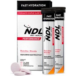 tabletas efervescentes Hidratación Naranja 2x20uds