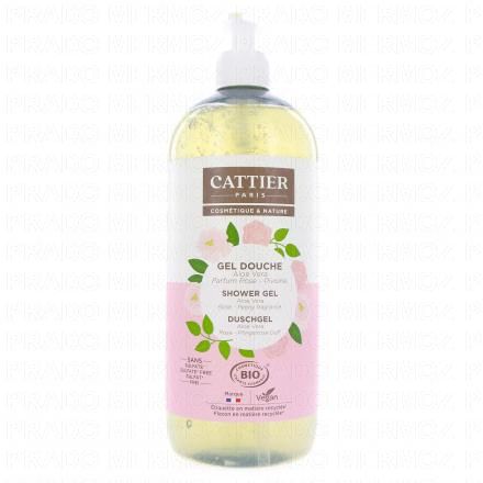Gel Douche à l'Aloe Vera Parfum Rose Pivoine 1L