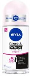 Black & White Invisible Anti-Transpirant 72H Déodorant Roll-On 50 ml - Flacon-Bille 50 ml