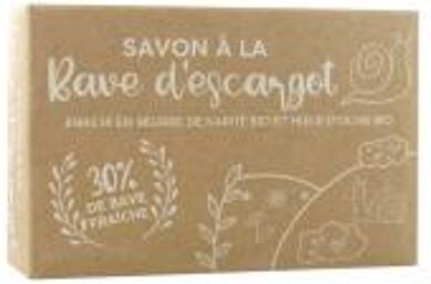 Savon 30% Bave d'Escargot + Beurre de Karité et Huile d'Olive Bio 125 g - Pain 125 g