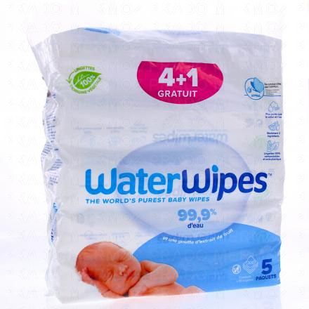 Lingettes bébé lot de 4 x60