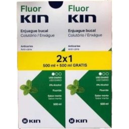 Rinçage à la fluorkine 500 ml 2x1