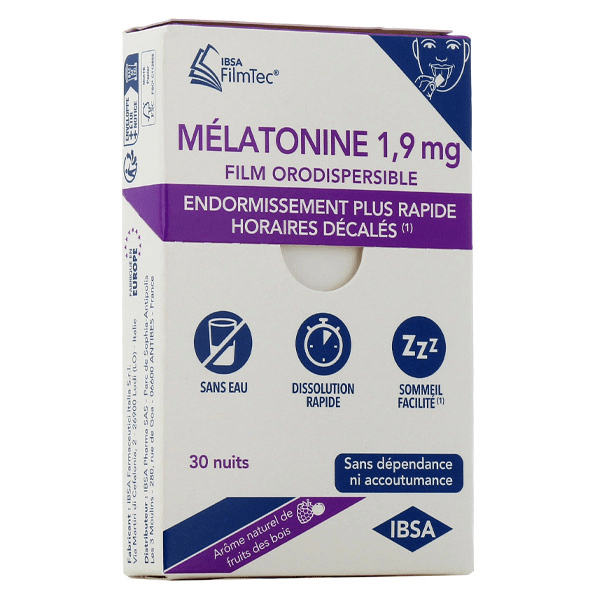 FilmTec® Mélatonine 1,9 mg FilmTec® Film orodispersible x30